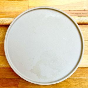 8.5” Pampered Chef Round Flat Baking Stone Stoneware Bake Pizza Bread For One